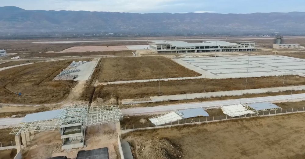 Tokat'ta yeni havalimanı inşaatının yüzde 85'i tamamlandı