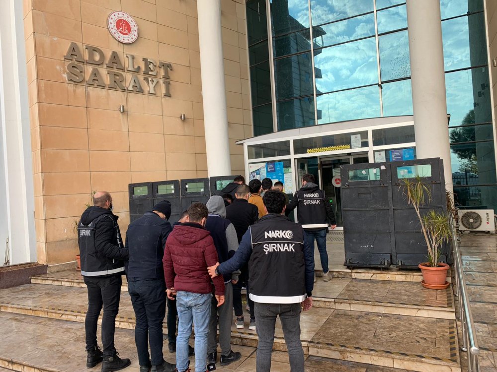 Cizre’de uyuşturucu operasyonunda 7 tutuklama 