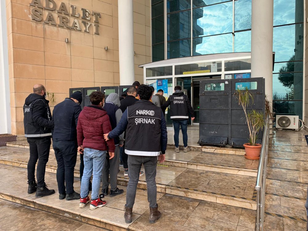 Cizre’de uyuşturucu operasyonunda 7 tutuklama 