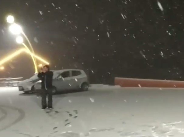 Kartepe beyaza büründü