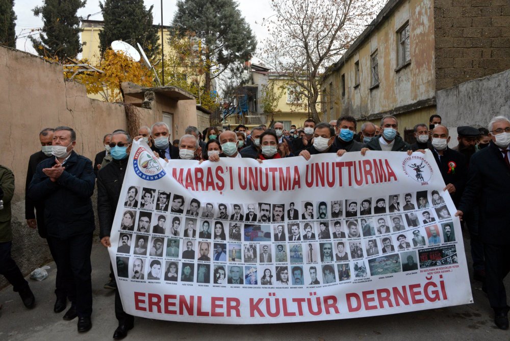 Maraş olaylarında hayatını kaybedenler anıldı