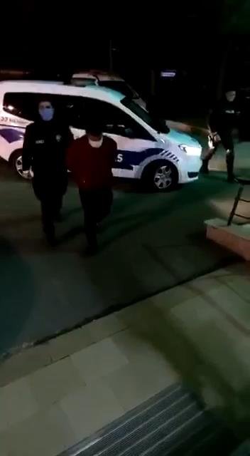 Tuzla'da polise tehditten yargılanan kurye bu sefer de bekçiye saldırdı