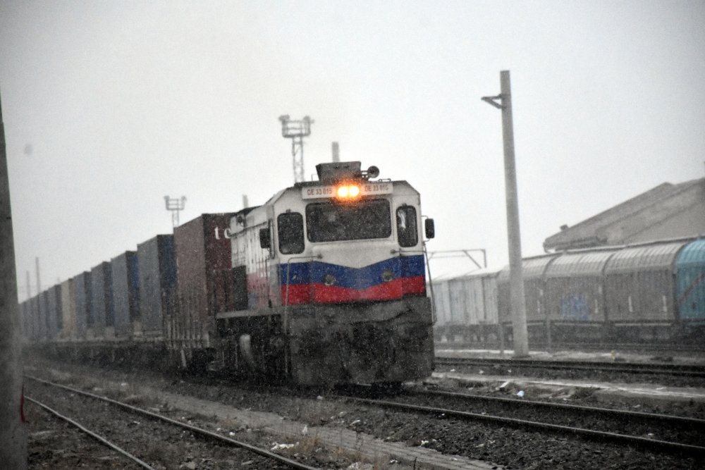 Çin'e giden ikinci ihracat treni, Sivas'a ulaştı