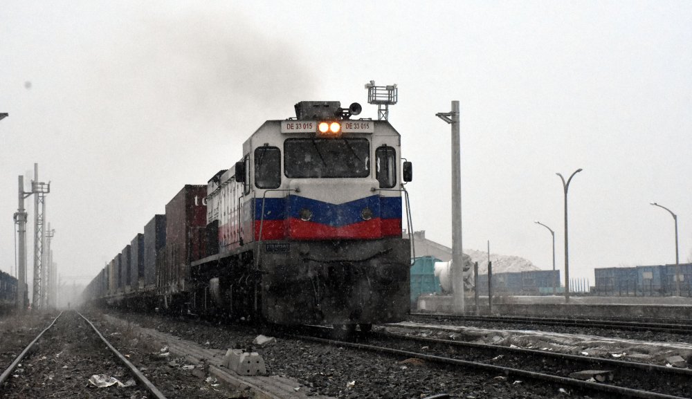 Çin'e giden ikinci ihracat treni, Sivas'a ulaştı