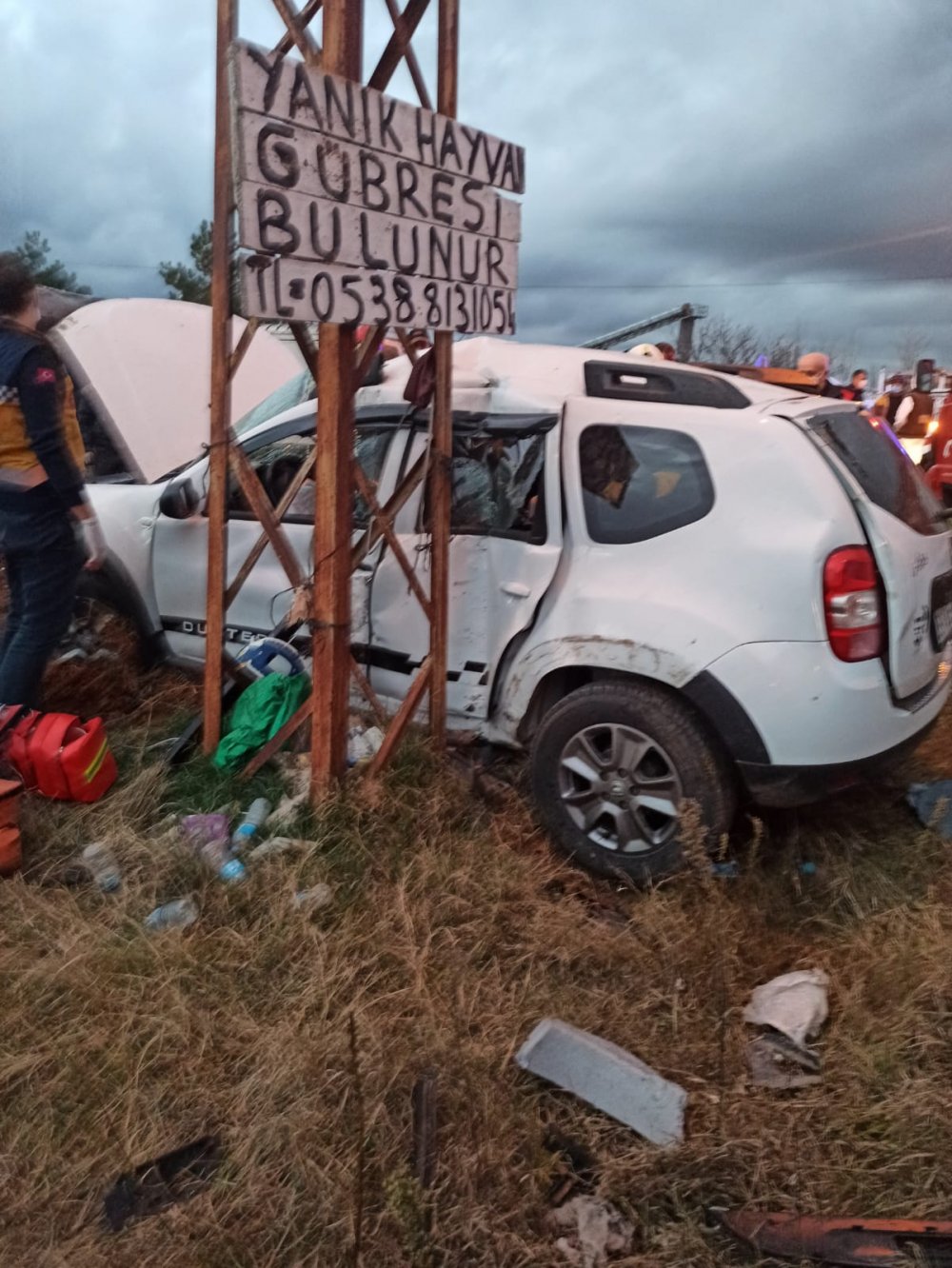 Lüleburgaz'da otomobille minibüs çarpıştı: 2 kişi öldü
