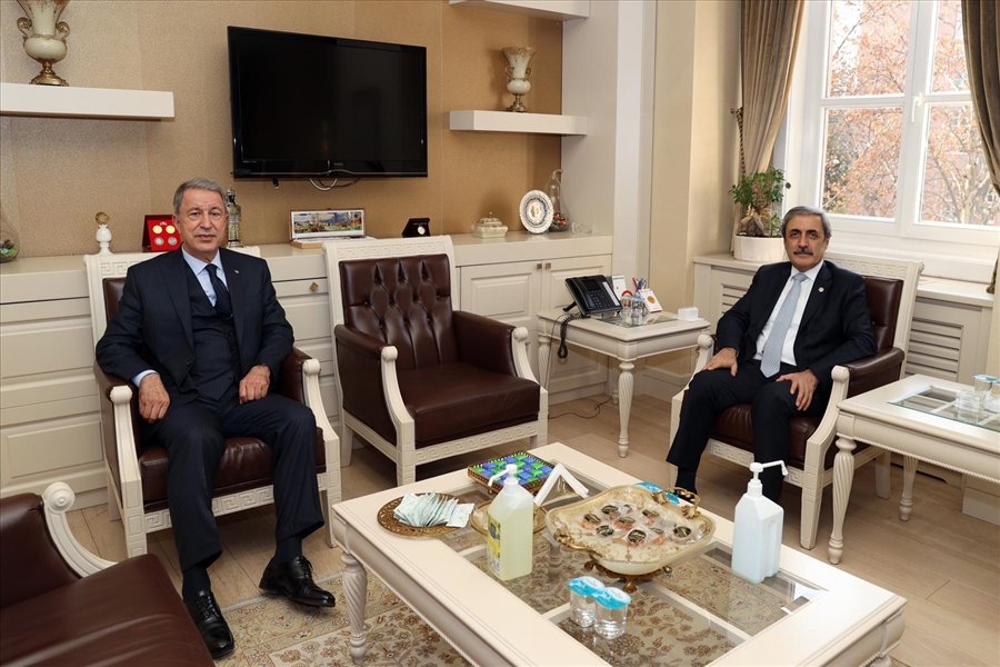 Bakan Akar'dan Yargıtay Başkanı ve Yargıtay Cumhuriyet Başsavcısı'na ziyaret
