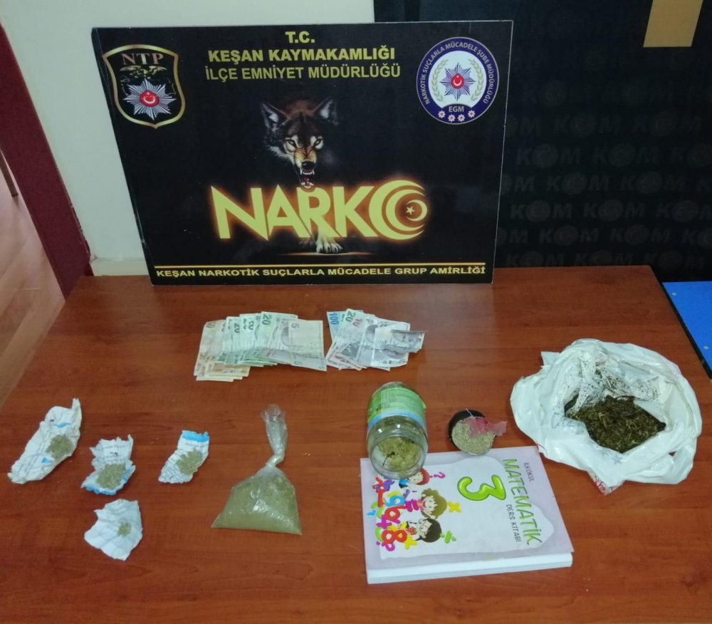 Edirne'de uyuşturucu operasyonu:  tutuklama