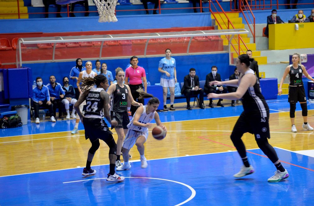 Hatay Büyükşehir Belediyespor - Beşiktaş HDI Sigorta: 57-69