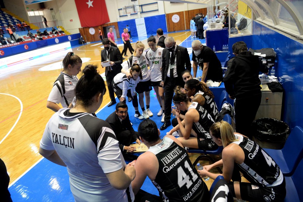 Hatay Büyükşehir Belediyespor - Beşiktaş HDI Sigorta: 57-69