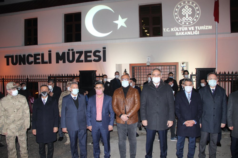 Kültür ve Turizm Bakanı Ersoy, Tunceli'nin ilk müzesini açtı