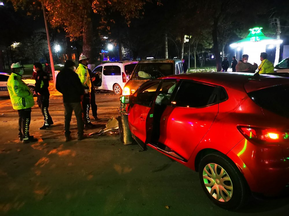 Malatya'da zincirleme kaza: 4 yaralı