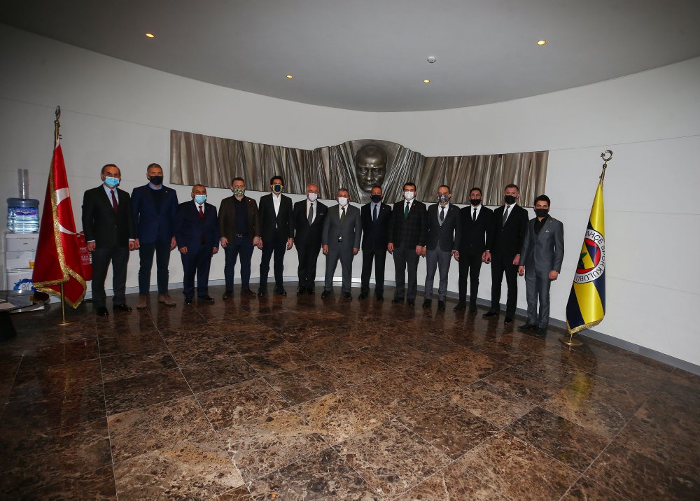 BBP Başkanı Mustafa Destici, Ali Koç’u ziyaret etti