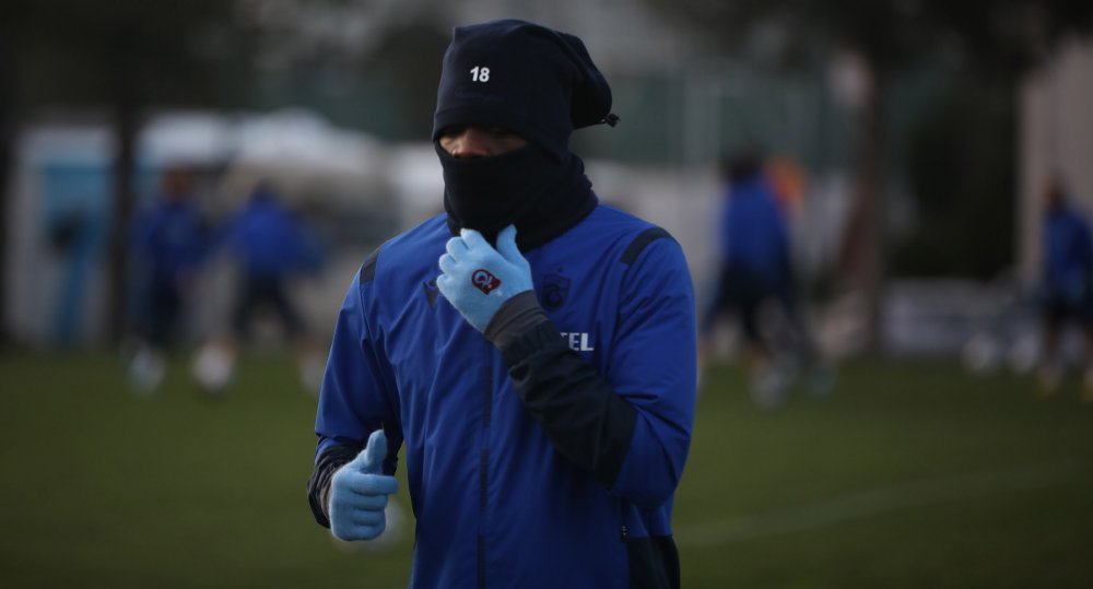 Trabzonspor, Galatasaray maçı hazırlıklarını sürdürdü