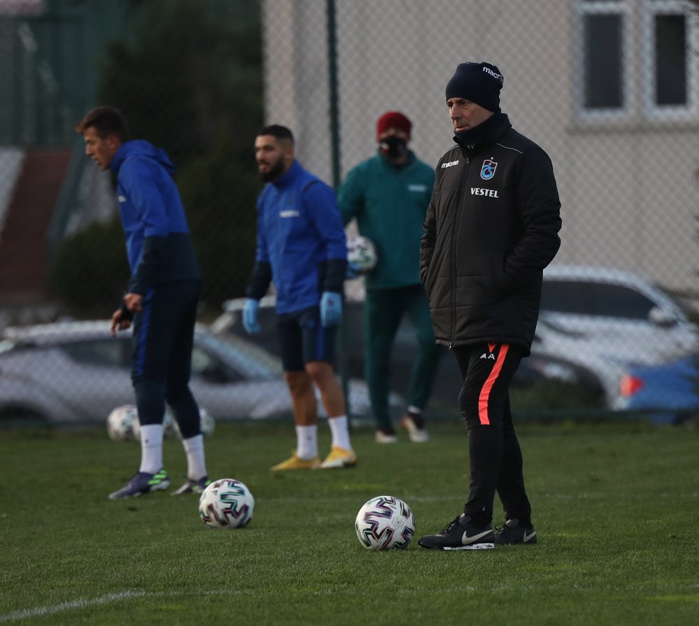 Trabzonspor, Galatasaray maçı hazırlıklarını sürdürdü