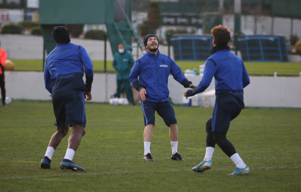 Trabzonspor, Galatasaray maçı hazırlıklarını sürdürdü