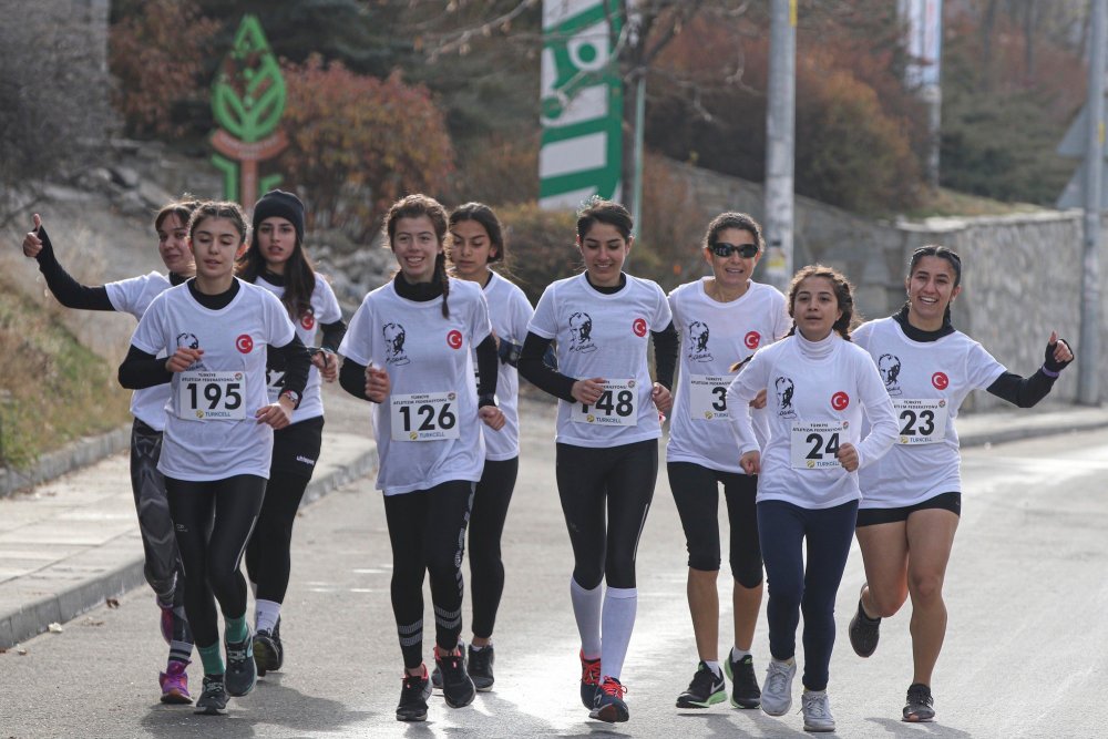 85'inci Büyük Atatürk Koşusu sembolik olarak yapıldı
