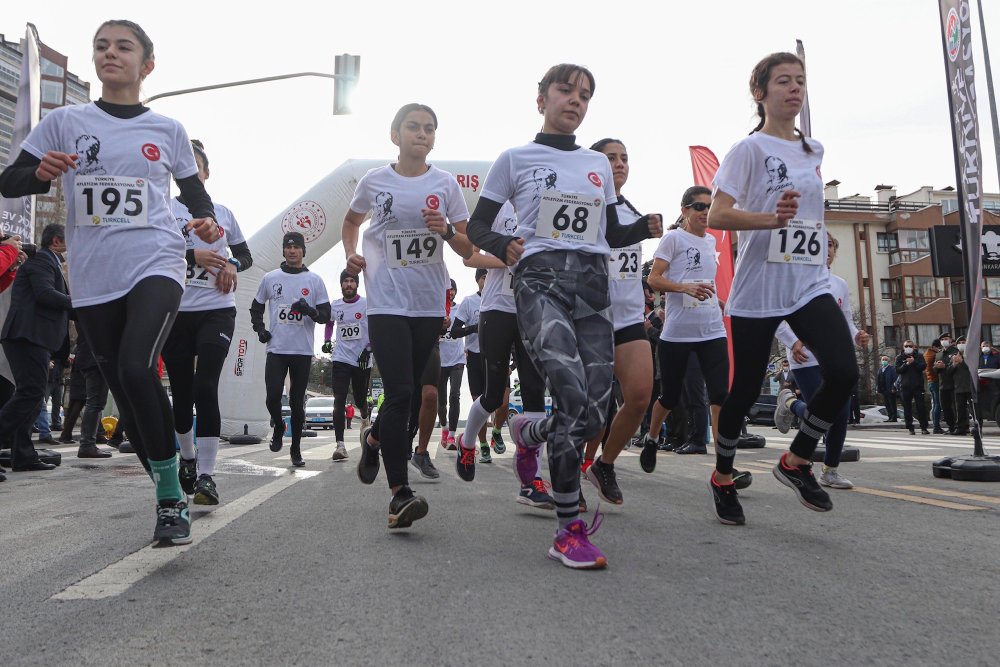85'inci Büyük Atatürk Koşusu sembolik olarak yapıldı