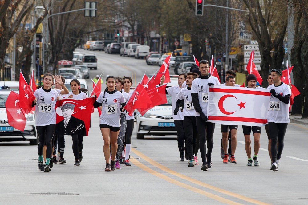 85'inci Büyük Atatürk Koşusu sembolik olarak yapıldı