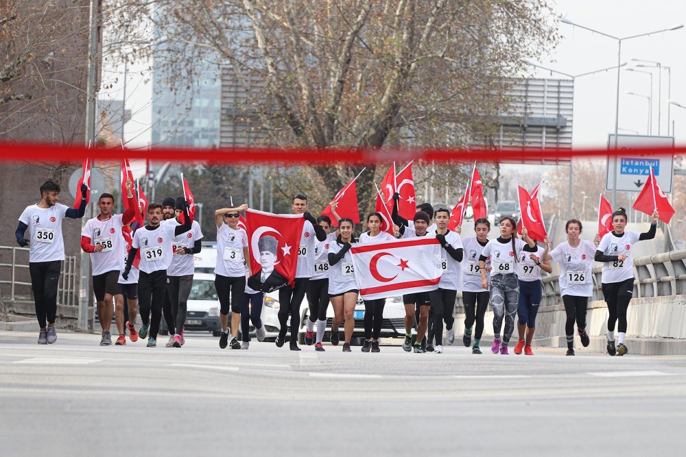 85'inci Büyük Atatürk Koşusu sembolik olarak yapıldı