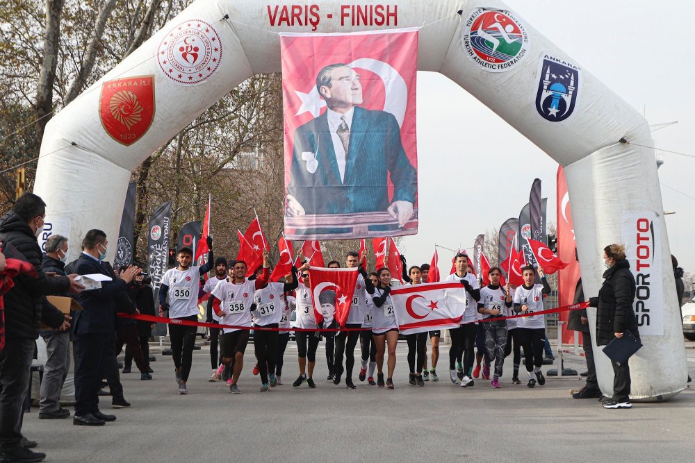 85'inci Büyük Atatürk Koşusu sembolik olarak yapıldı