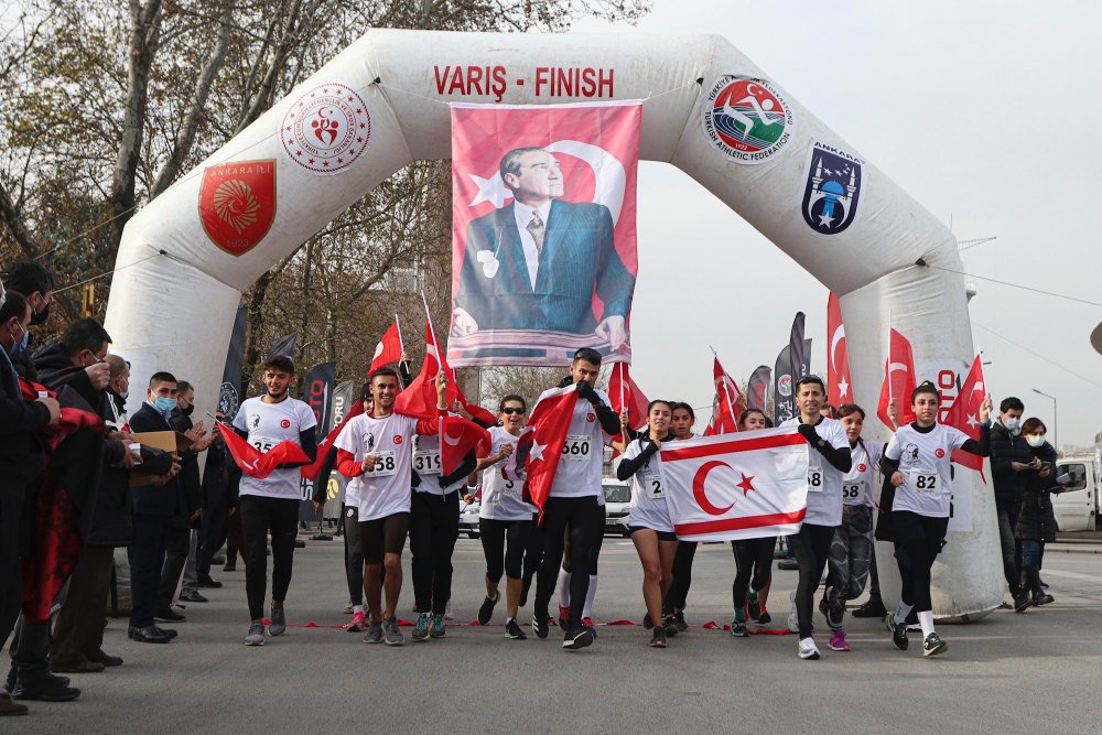 85'inci Büyük Atatürk Koşusu sembolik olarak yapıldı