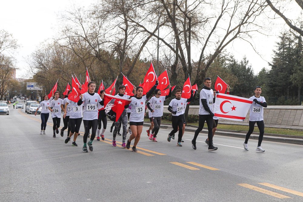 85'inci Büyük Atatürk Koşusu sembolik olarak yapıldı