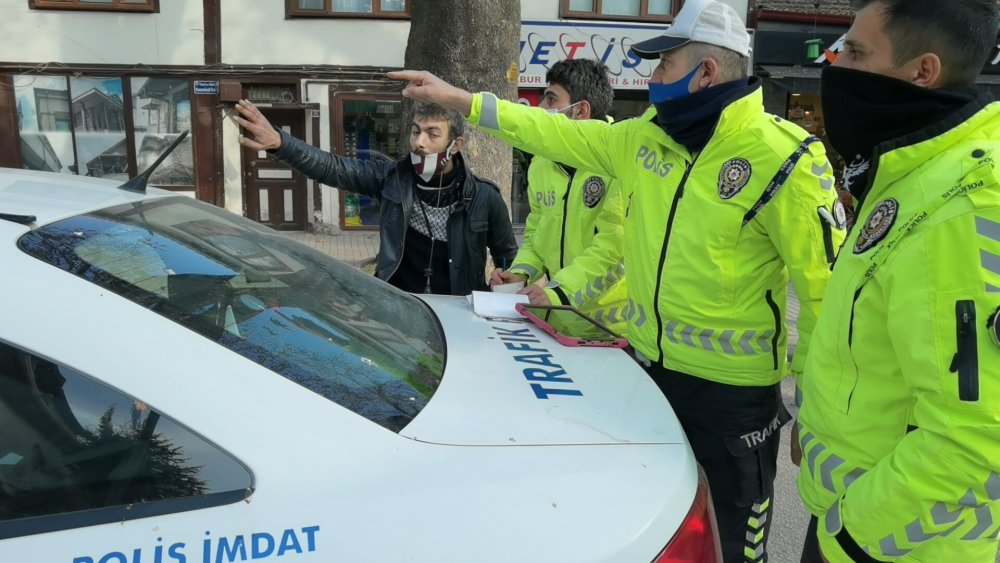 Çalıntı motosikletle ekmek almaya giden sürücüye gözaltı