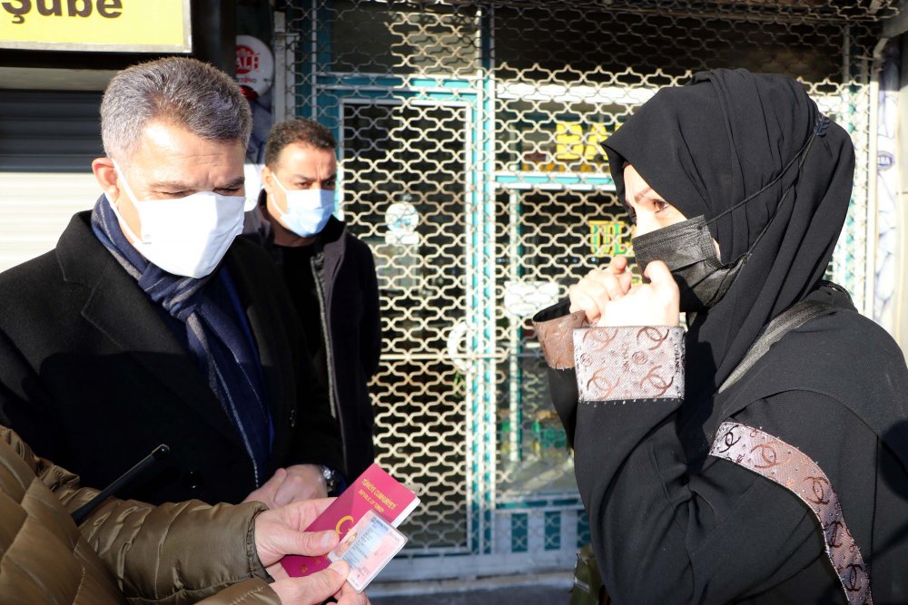 Gaziantep'te, Emniyet Müdürü Zeybek de denetime katıldı