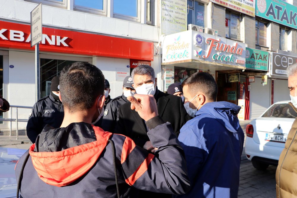 Gaziantep'te, Emniyet Müdürü Zeybek de denetime katıldı