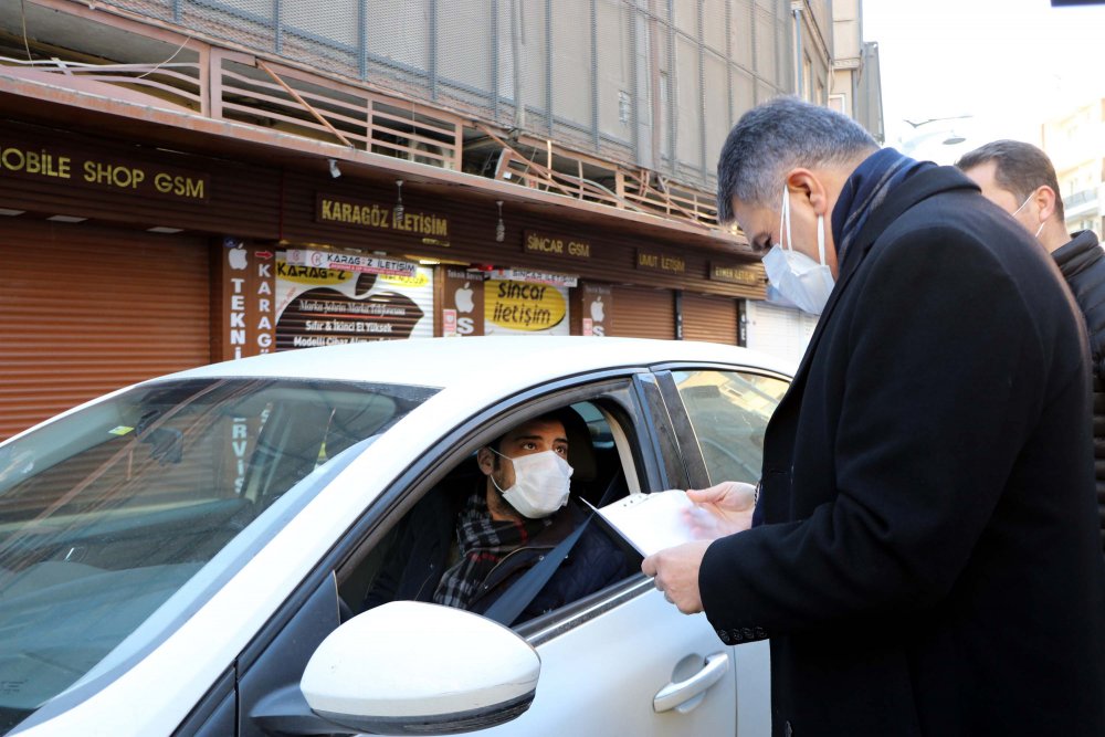 Gaziantep'te, Emniyet Müdürü Zeybek de denetime katıldı
