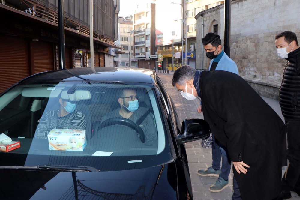 Gaziantep'te, Emniyet Müdürü Zeybek de denetime katıldı