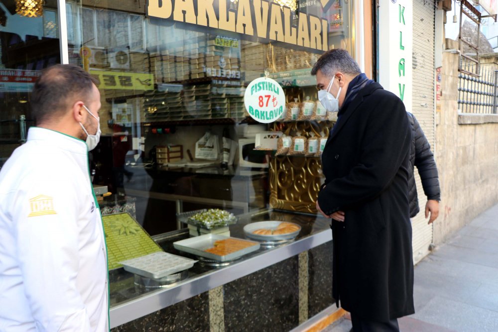 Gaziantep'te, Emniyet Müdürü Zeybek de denetime katıldı