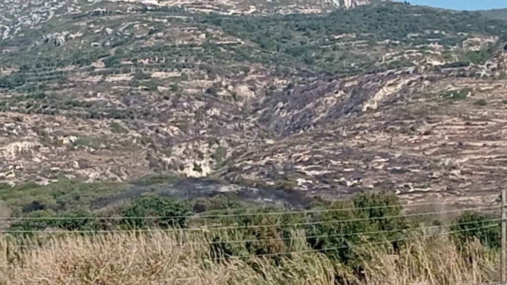 Hatay'da 4 yerde çıkan otluk yangını söndürüldü; 3 hektar alan kül oldu