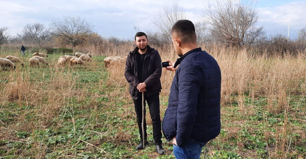 Havranlı çoban, paylaştığı videolarla sosyal medya fenomeni oldu