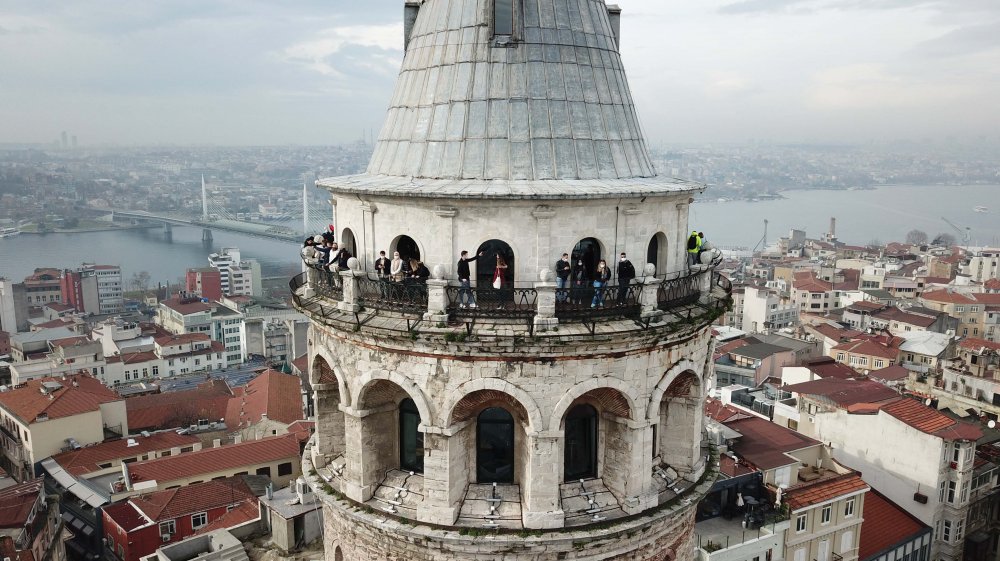 Kısıtlamada İstanbul'un keyfini turistler çıkardı