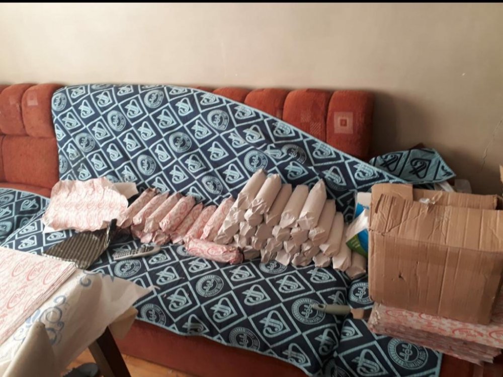 Amasya’da 43 litre sahte içki ele geçirildi
