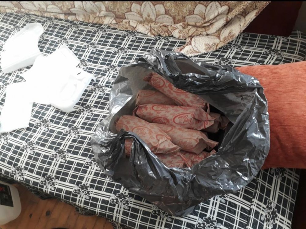 Amasya’da 43 litre sahte içki ele geçirildi