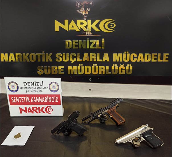 Denizli'deki uyuşturucu operasyonunda 6 tutuklama