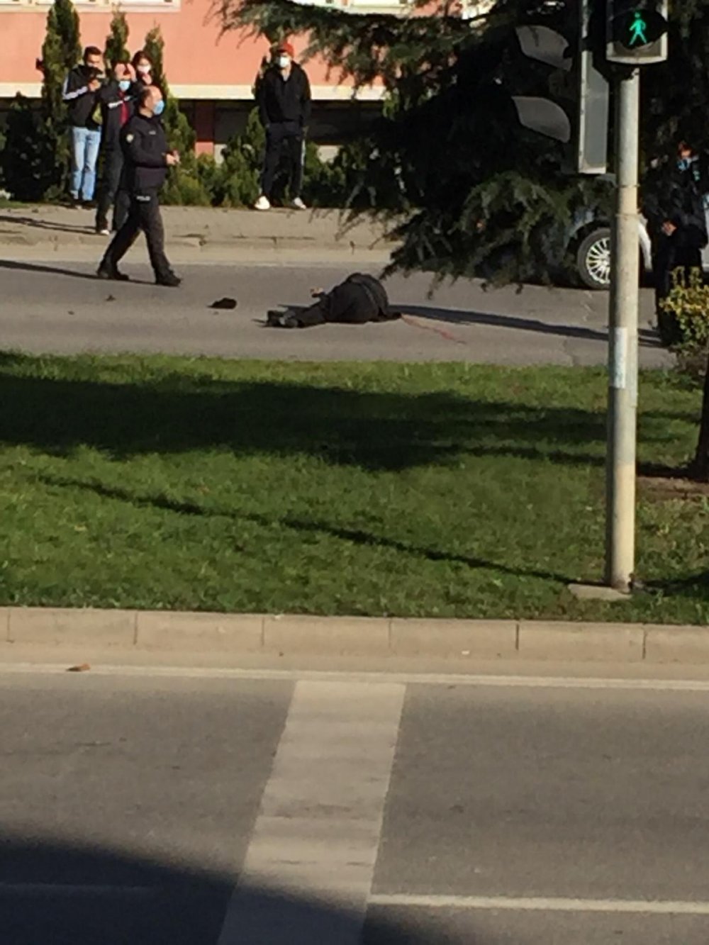 Karşıya geçmeye çalışan 84 yaşında öldü