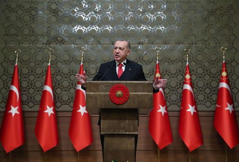 Erdoğan: Milli olmayan milletlerarası olamaz, yerli olmayan evrensel içinde kendine yer bulamaz