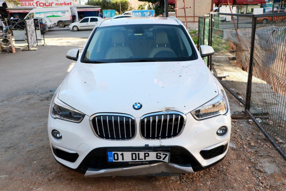 Ciple elektrikli bisikletliye çarptı sürücüyü yaraladığını görünce  şoka giren Dalmızrak, uzun süre gözyaşı döktü.