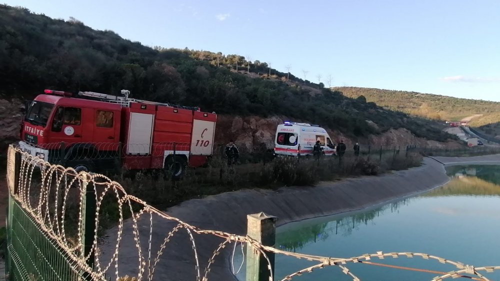 Kocaeli'de, gölete giren Hüseyin boğuldu