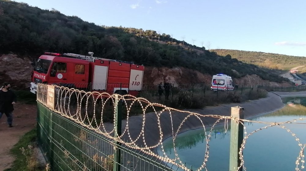 Kocaeli'de, gölete giren Hüseyin boğuldu