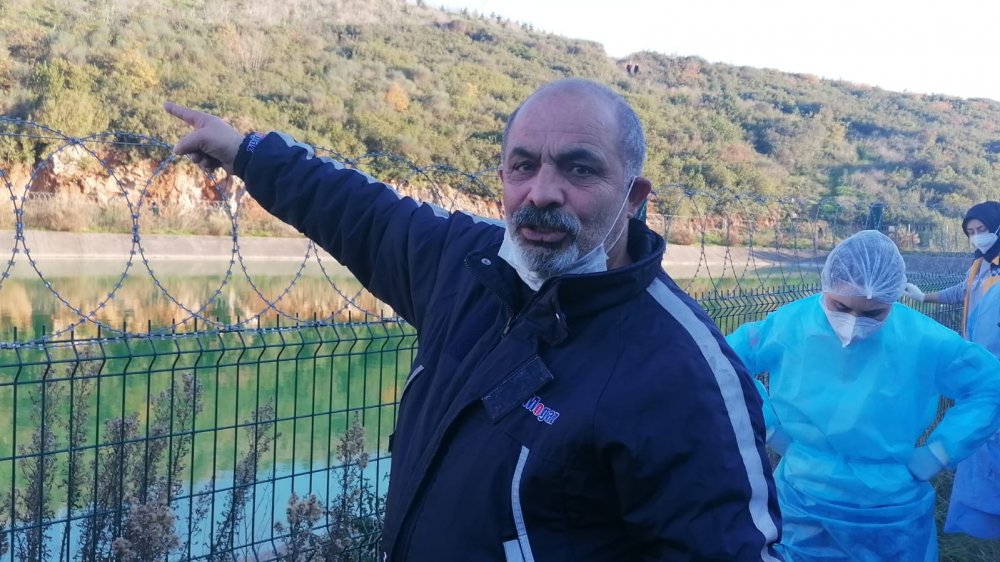 Kocaeli'de, gölete giren Hüseyin boğuldu