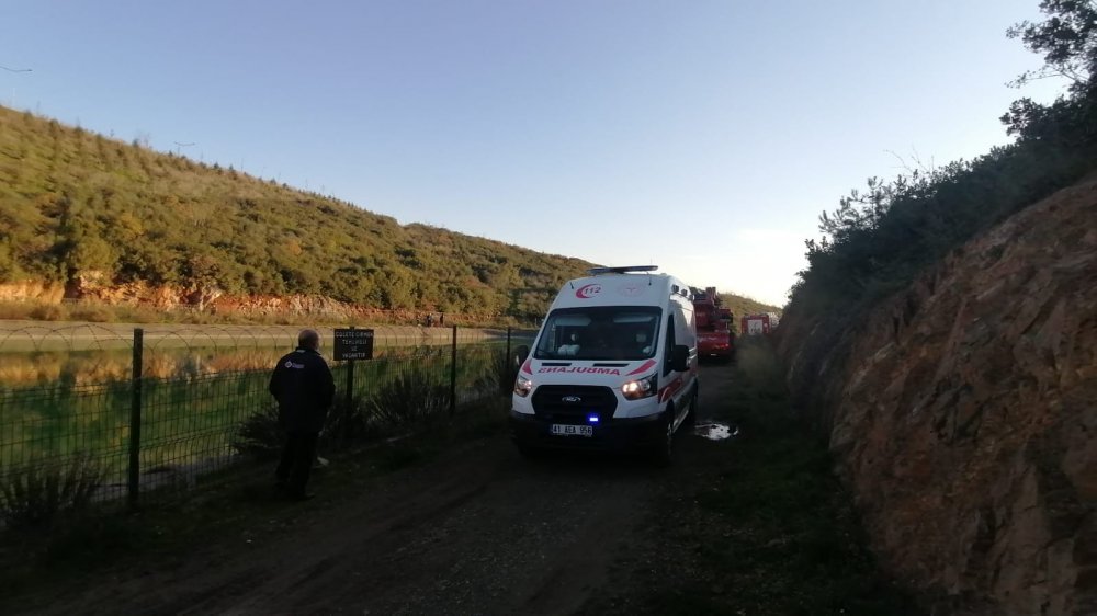 Kocaeli'de, gölete giren Hüseyin boğuldu