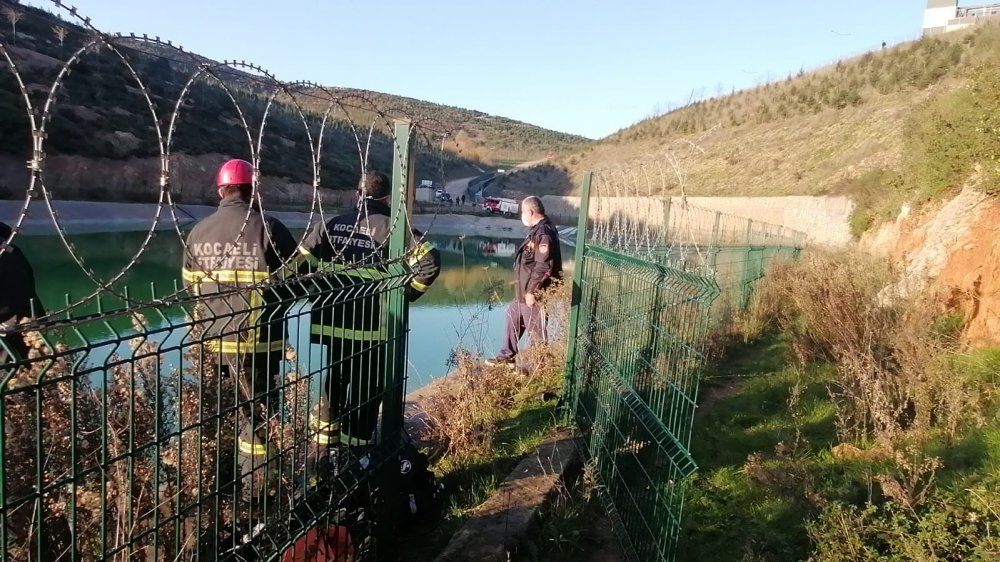 Kocaeli'de, gölete giren Hüseyin boğuldu