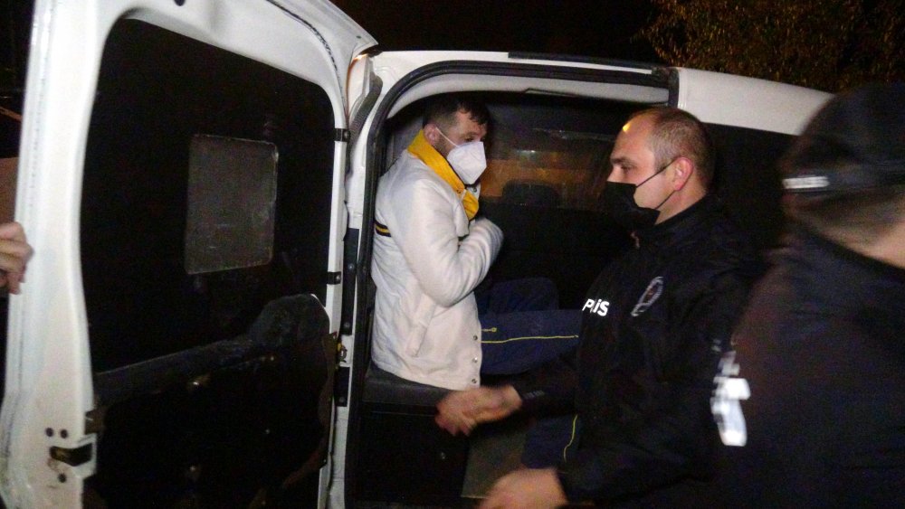 Polise yakalanan alkollü sürücü sosyal medyada