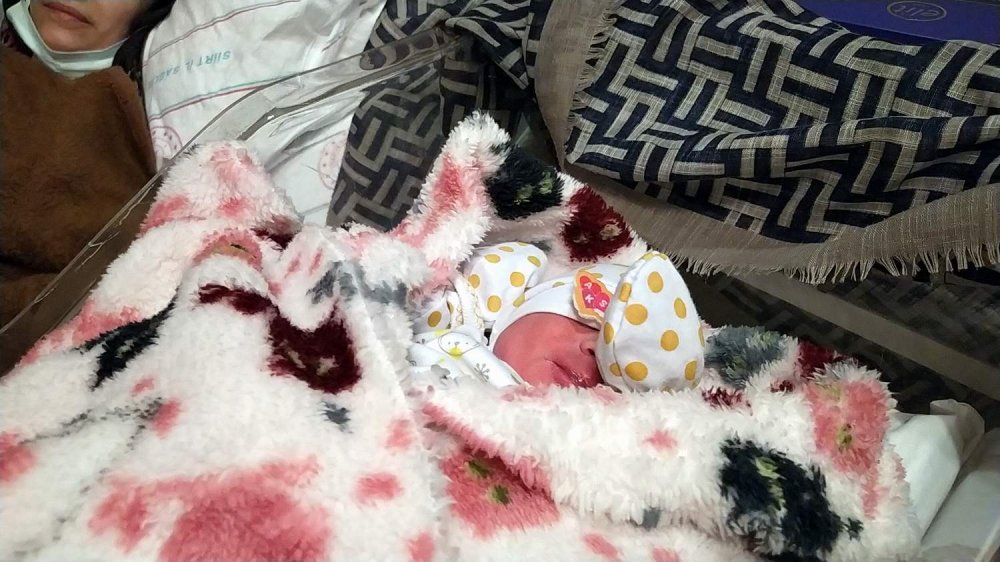 Siirt'te yeni yılın ilk bebekleri doğdu