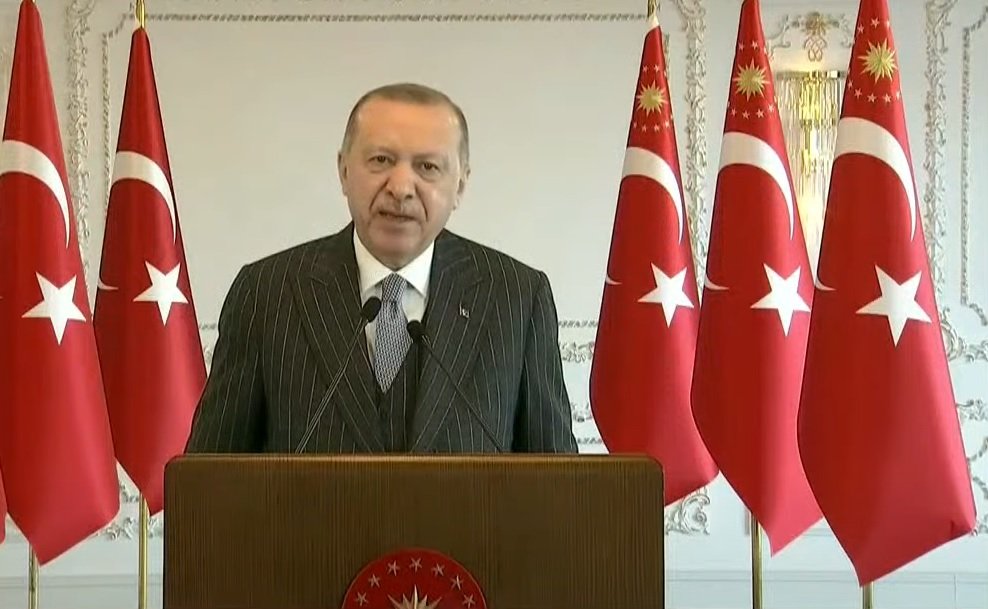 '2021'İ HER ALANDA ŞAHLANIŞ YILI HALİNE GETİRMEK İSTİYORUZ': Erdoğan: 2021 yılını reform yılı haline dönüştüreceğiz