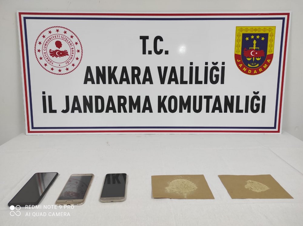 Ankara'da 2 ayrı uyuşturucu operasyonu: 2 tutuklama